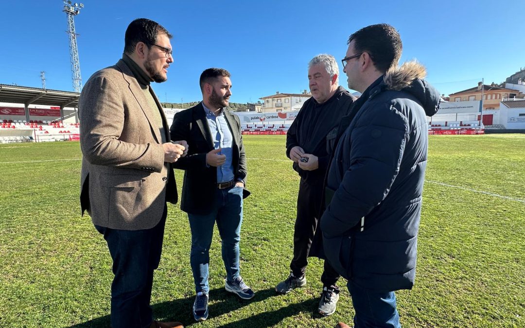 En marcha la reforma integral del Estadio Municipal ‘Ciudad de Martos’ con una inversión de 1,5 millones de euros