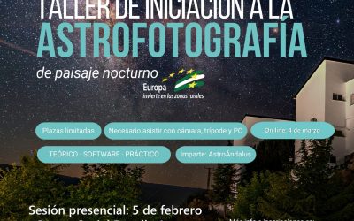 ADSUR celebrará un taller de astrofotografía en Noguerones