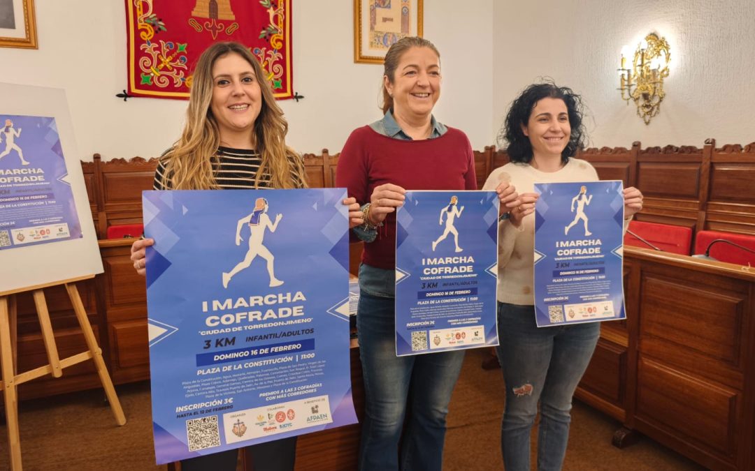 La I Marcha Cofrade se celebrará en Torredonjimeno el 16 de febrero