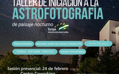 ADSUR celebrará un taller de astrofotografía en Jamilena