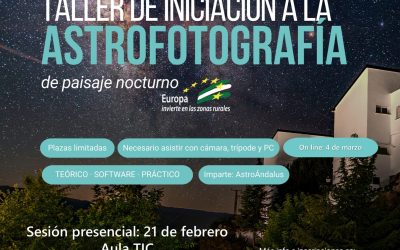 ADSUR celebrará un taller de astrofotografía en Martos