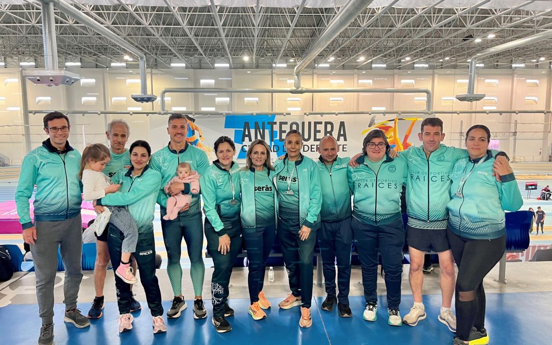 El Club Deportivo Raíces arrasa en el Campeonato Máster de Andalucía de Pista Cubierta