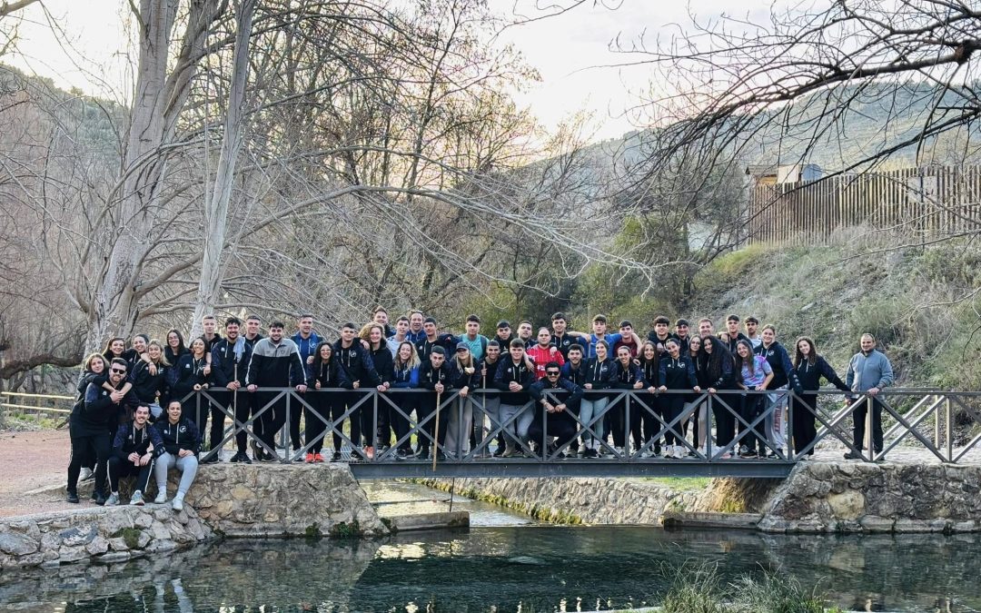 Castillo de Locubín se convierte estos días en escenario de formación para 44 estudiantes del TSEAS