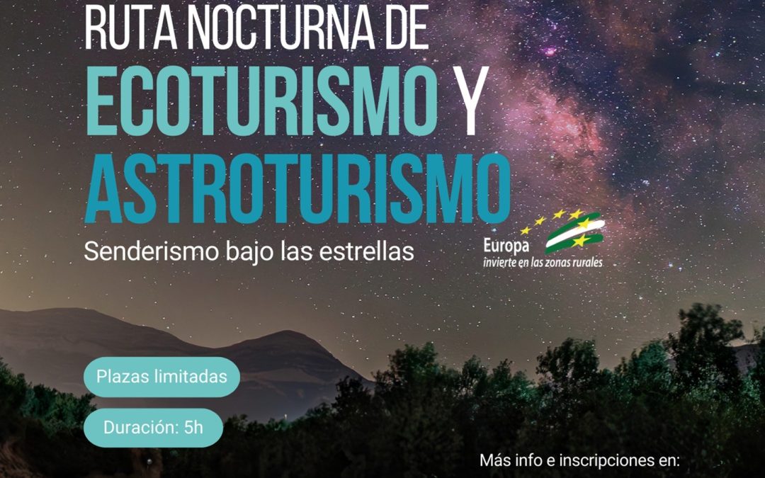 Una ruta bajo las estrellas se podrá disfrutar el 26 de abril