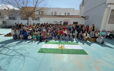 El CEIP Ponce de León celebra el Día de Andalucía en ‘el aire’