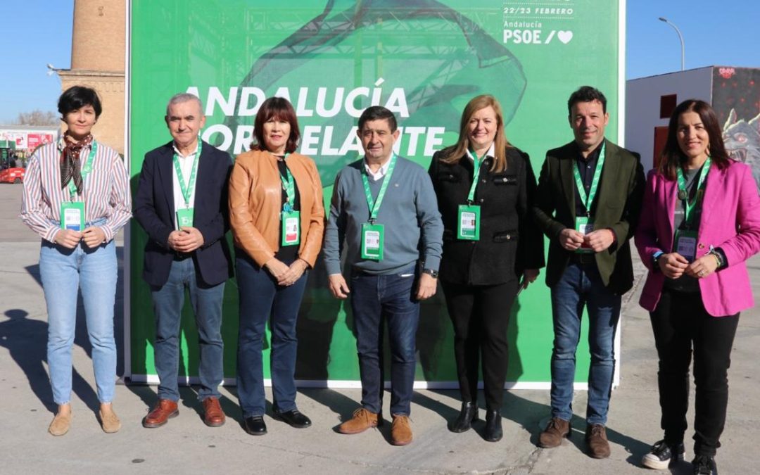 Javier Perales en la Comisión Ejecutiva Regional del PSOE de Andalucía