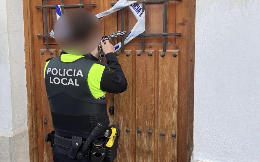 La Policía Local evita un intento de ocupación ilegal