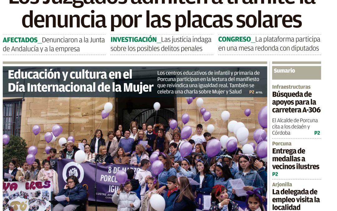 Descarga aquí tu periódico Vivir Jaén del mes de marzo