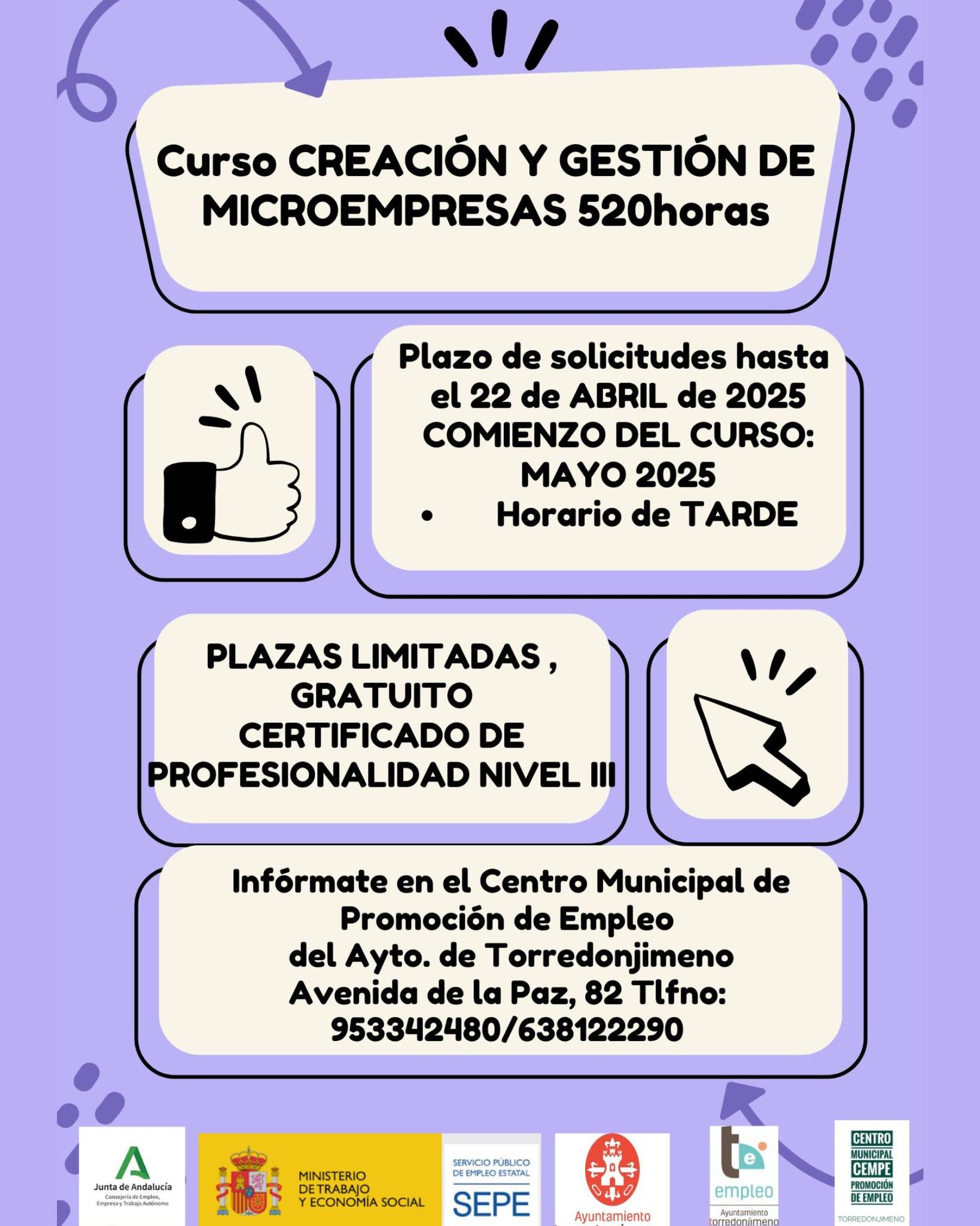 cartel curso