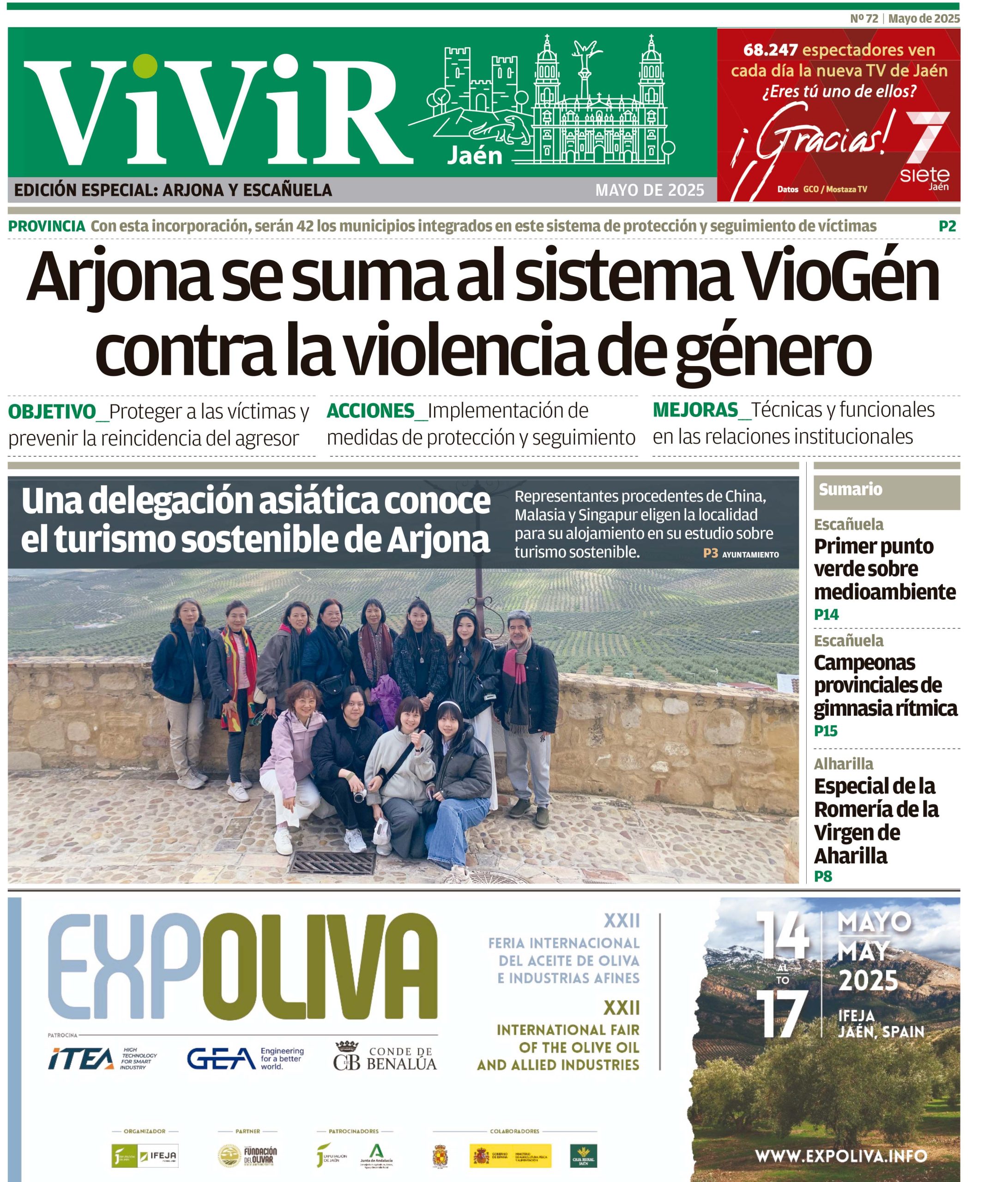Continúan las obras del Paseo de la Libertad en Marmolejo