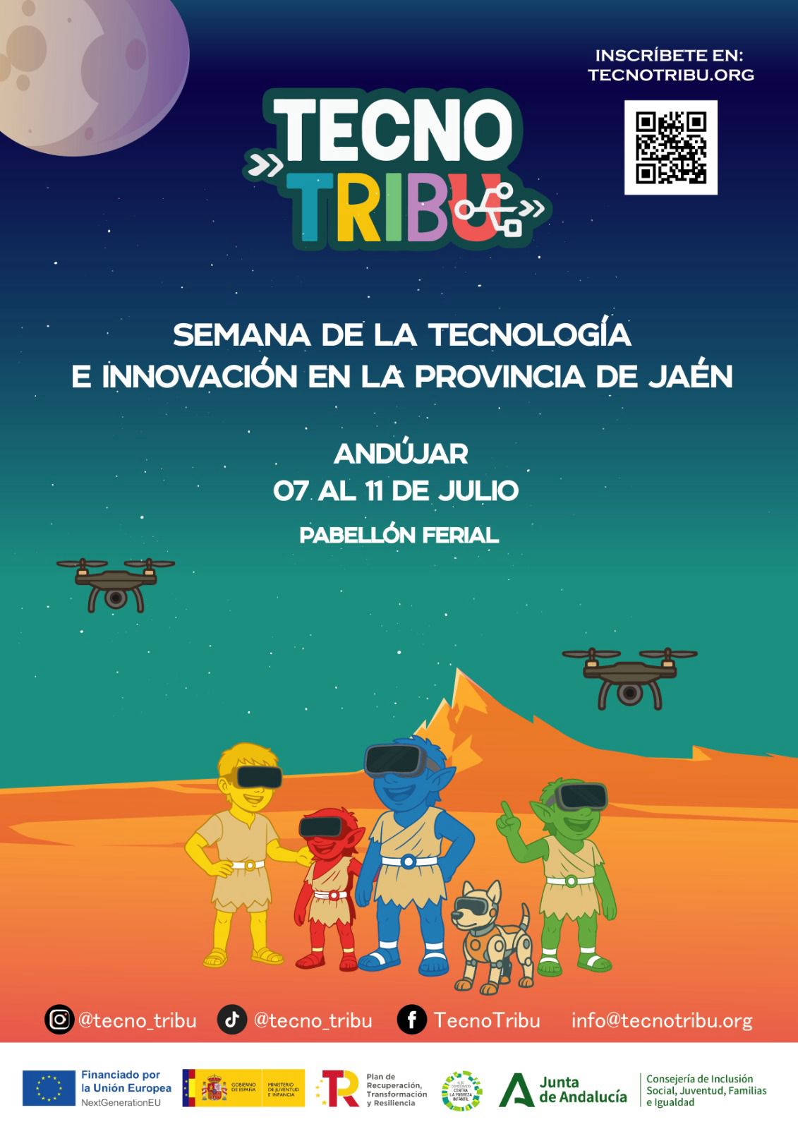 Cartel Tecnotribu Continúan las obras del Paseo de la Libertad en Marmolejo
