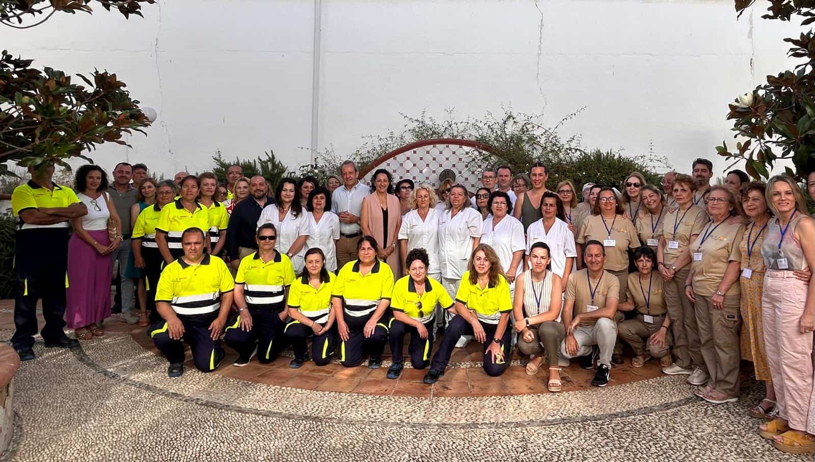 Continúan las obras del Paseo de la Libertad en Marmolejo