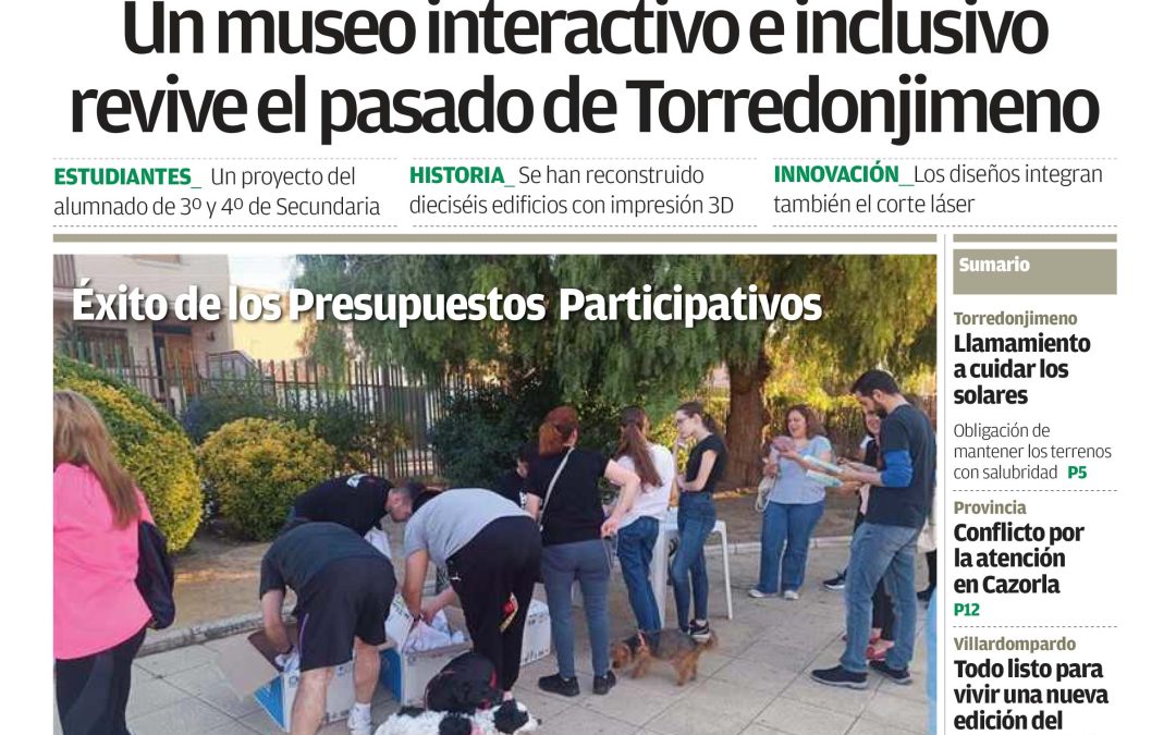 Ya puedes descargar tu VIVIR Torredonjimeno y Villardompardo en formato digital