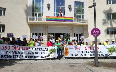 Los olivareros de Torredonjimeno dicen basta y reclaman agua para riego