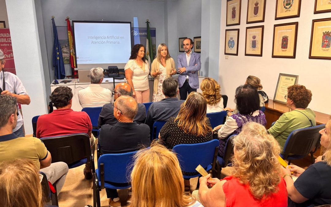 El PP de Martos celebra una jornada sobre Inteligencia Artificial para fomentar la formación ciudadana