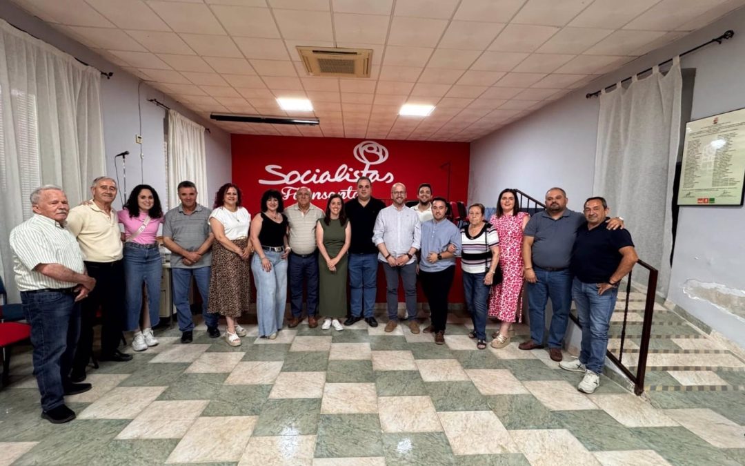 Antonio Navas asume el liderazgo del PSOE de Fuensanta con la vista puesta en 2027 y el reto de movilizar a la militancia