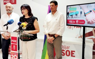 El PSOE de Andújar lanza su campaña del Orgullo LGTBI con un mensaje claro contra el odio
