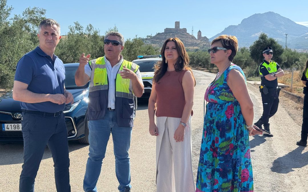 Diputación invierte más de 765.000 euros en la mejora de infraestructuras viarias de Alcaudete