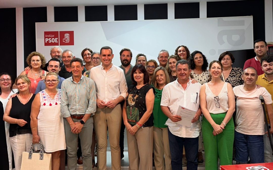 El PSOE de Andújar refuerza su proyecto político con una nueva Ejecutiva liderada por Micaela Navarro
