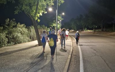 MARMOLEJO | Éxito de participación en la Ruta de Senderismo Bajo las Estrellas organizada por K2 Deporte y Ocio