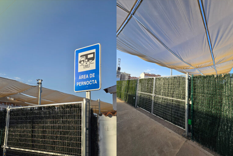 LA CAROLINA | La Carolina pone en marcha el nuevo parking de caravanas y abre el sistema de reservas online