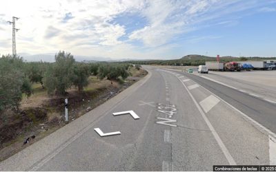 ALCAUDETE || Mueren dos empresarios agrícolas de Alcaudete al salirse su coche en la N-342 y chocar contra olivos