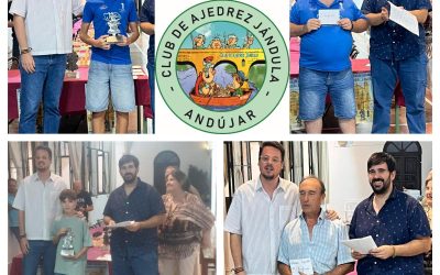ANDÚJAR | El Club de Ajedrez Jándula logra dos podios en el XLI Open “Ciudad de Úbeda”