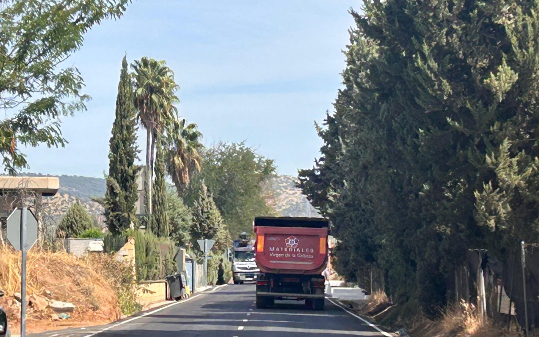 ANDÚJAR | Mejoras en la JA-2323 de Andújar, una vía estratégica para el desarrollo empresarial e industrial