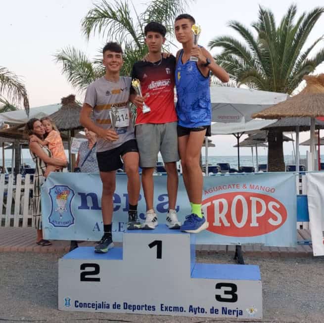 ANDÚJAR | Badro Haffane, del Antorcha de Andújar, triunfa en la Carrera Popular Feria de Maro en categoría sub 16