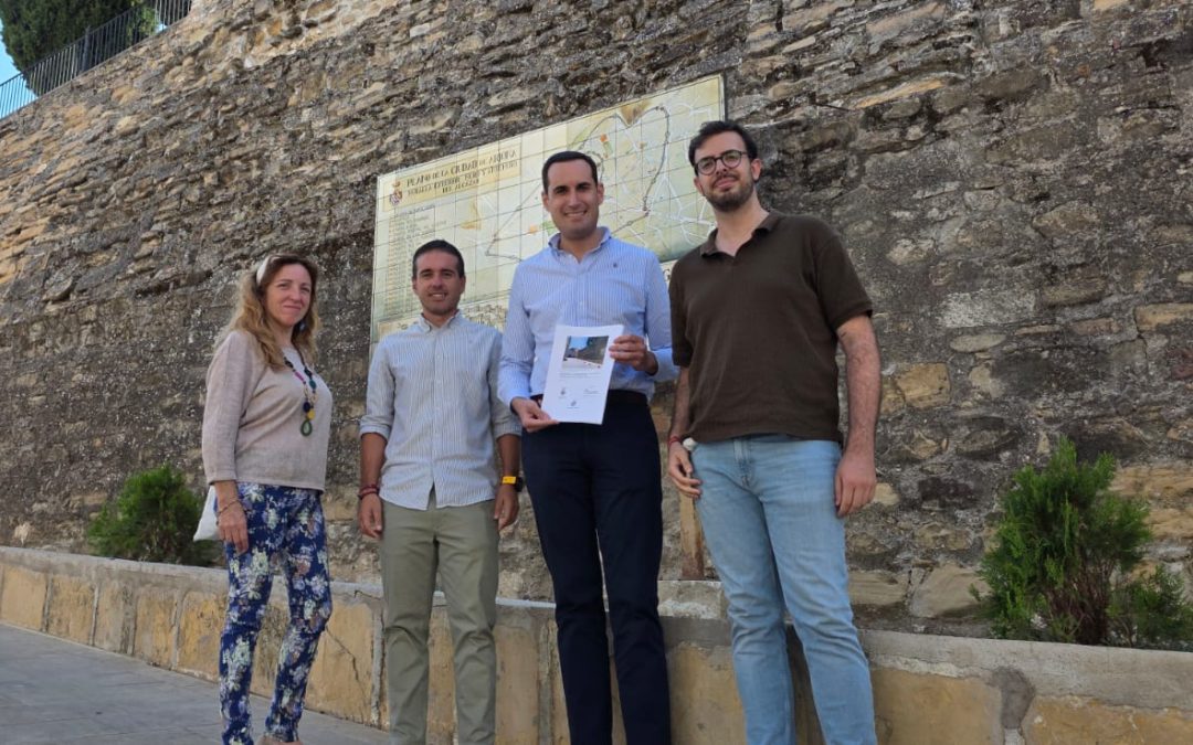 ARJONA | Arjona impulsa un proyecto para restaurar la muralla y las galerías del Alcázar con los fondos EDIL