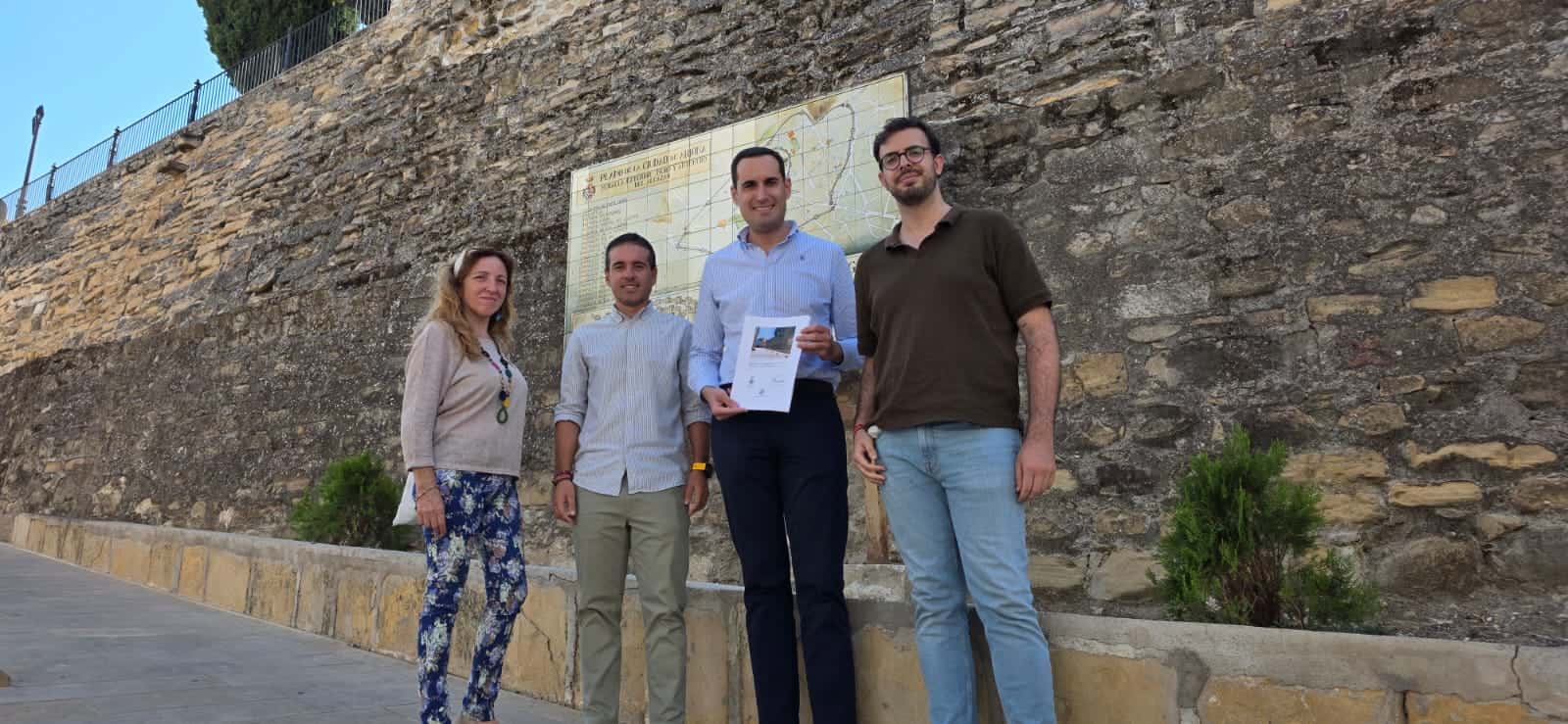 Continúan las obras del Paseo de la Libertad en Marmolejo