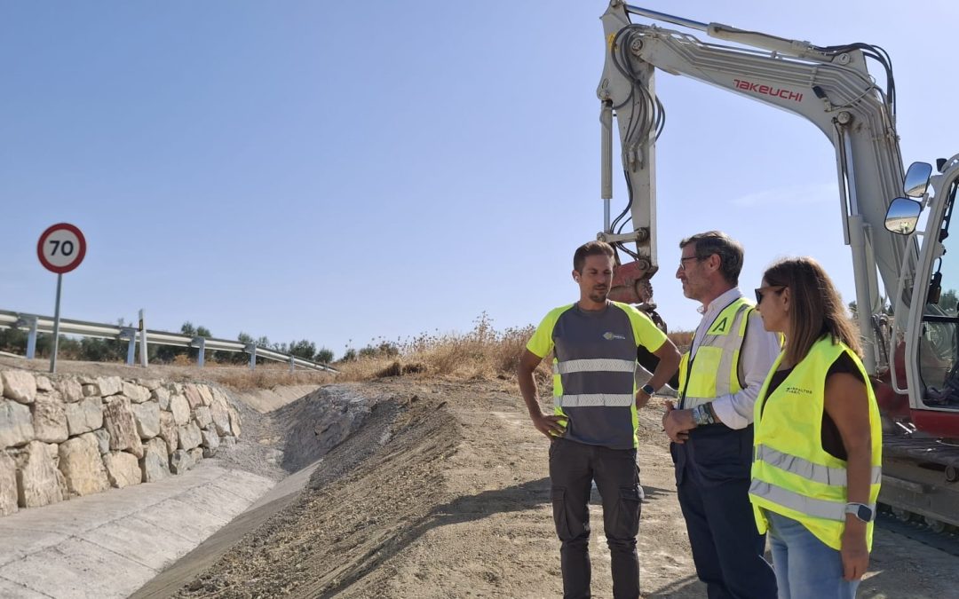 ARJONA | La Junta invierte 50.000 euros en mejorar la seguridad vial de la carretera A-321 entre Arjona y Torredonjimeno