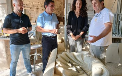 PROVINCIA || La Junta resalta el saber artesanal del maestro cantero Francisco Aguilera en Porcuna