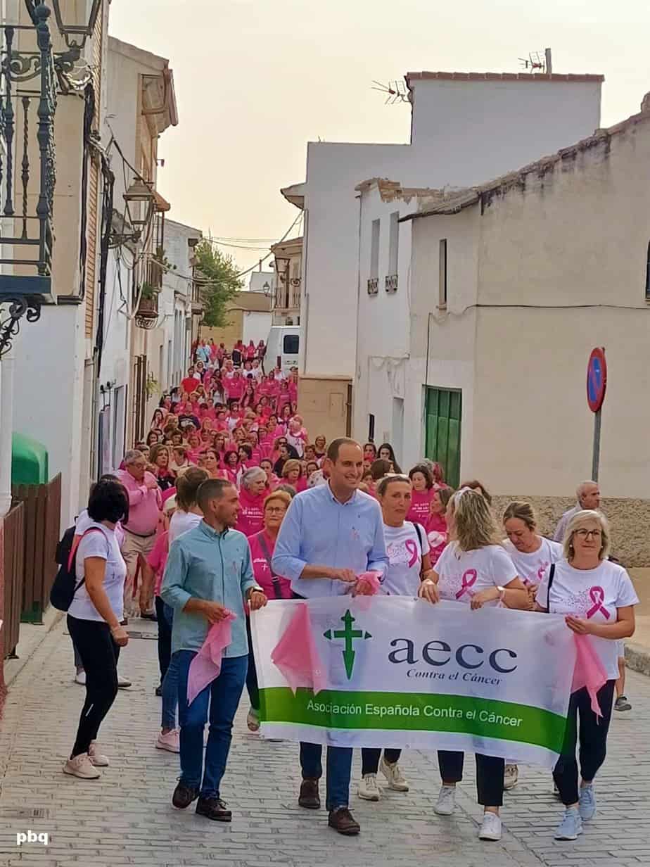 Marcha por el cáncer de mama Continúan las obras del Paseo de la Libertad en Marmolejo