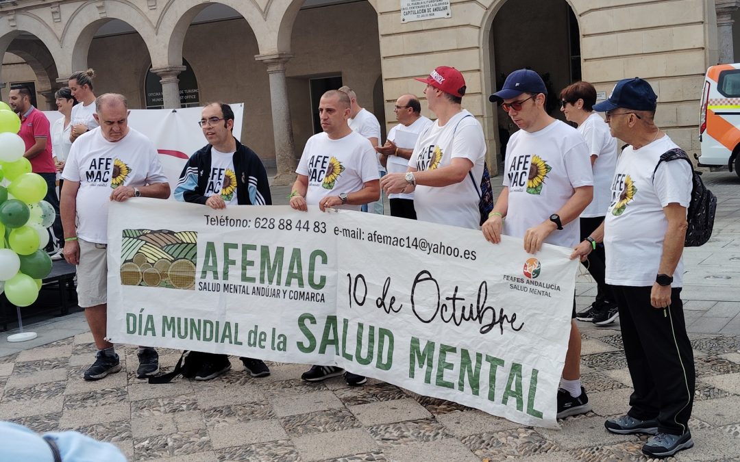 ANDÚJAR | Andújar acoge la marcha anual por la Salud Mental organizada por AFEMAC con respaldo colectivo