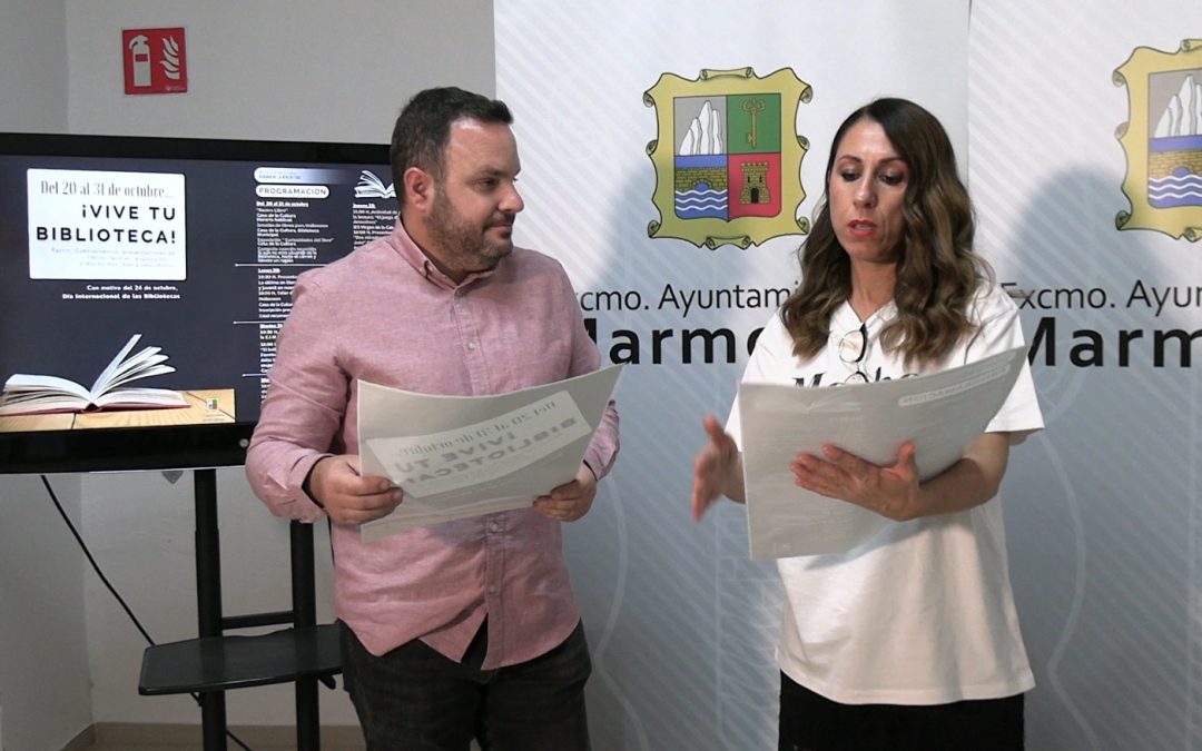 MARMOLEJO | Marmolejo celebra la Semana de la Biblioteca con una completa agenda cultural del 20 al 31
