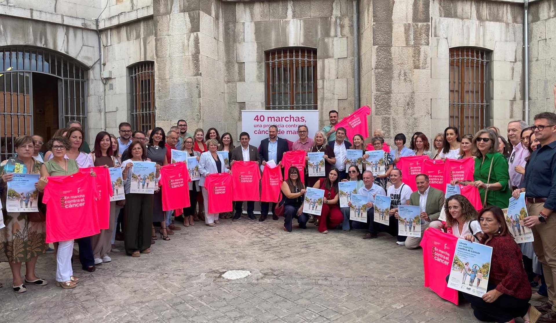 Jaén.- MásJaén.- Un circuito con 40 marchas concienciará sobre el cáncer de mama y recaudará fondos para investigación Continúan las obras del Paseo de la Libertad en Marmolejo