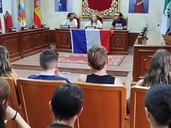 MARMOLEJO | Marmolejo da la bienvenida al alumnado ERASMUS+ del Lycée Agricole de Moissac