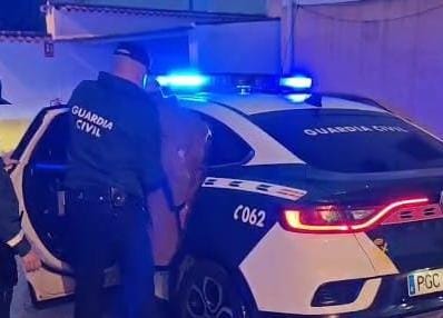 MARTOS | La Guardia Civil arresta en la localidad de Martos a presuntos ladrones de vehículos