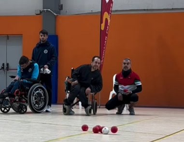 ANDÚJAR | Andújar acogió una jornada inclusiva de Boccia con la participación de “El Langui”