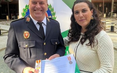 ANDÚJAR | El jefe del Parque de Bomberos de Andújar deja su puesto tras dos décadas de servicio