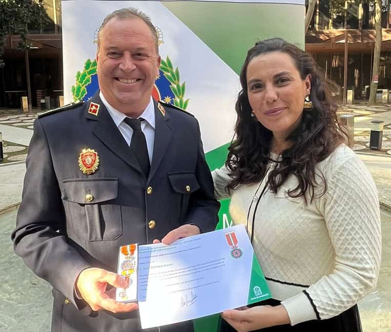 ANDÚJAR | El jefe del Parque de Bomberos de Andújar deja su puesto tras dos décadas de servicio