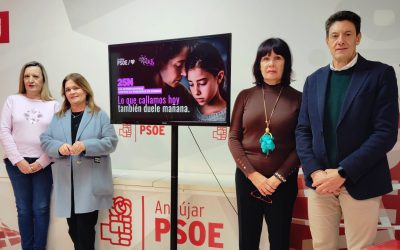 ANDÚJAR | El PSOE de Andújar centra su campaña del 25N en la violencia digital y en menores