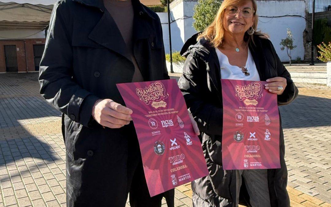 MARTOS | Martos se prepara para el festival “Hamburguésame”, tres días de sabor y diversión