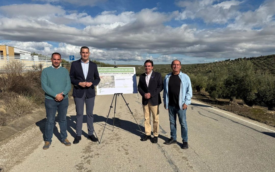 PROVINCIA || La Diputación invertirá 1,4 millones en la reforma integral de la carretera JA-4401