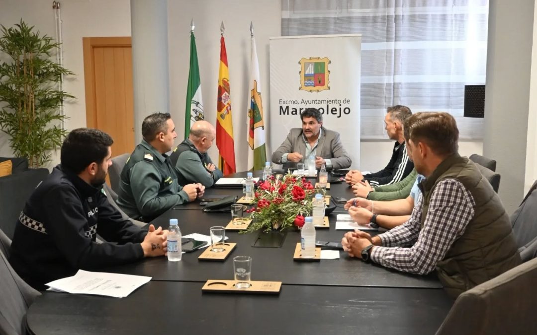 MARMOLEJO | Marmolejo refuerza la coordinación policial ante el inicio de la campaña de la aceituna