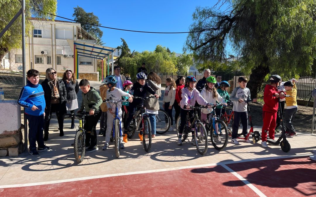 ARJONA | Charla de seguridad vial acerca a los escolares de Arjona la importancia de prevenir riesgos
