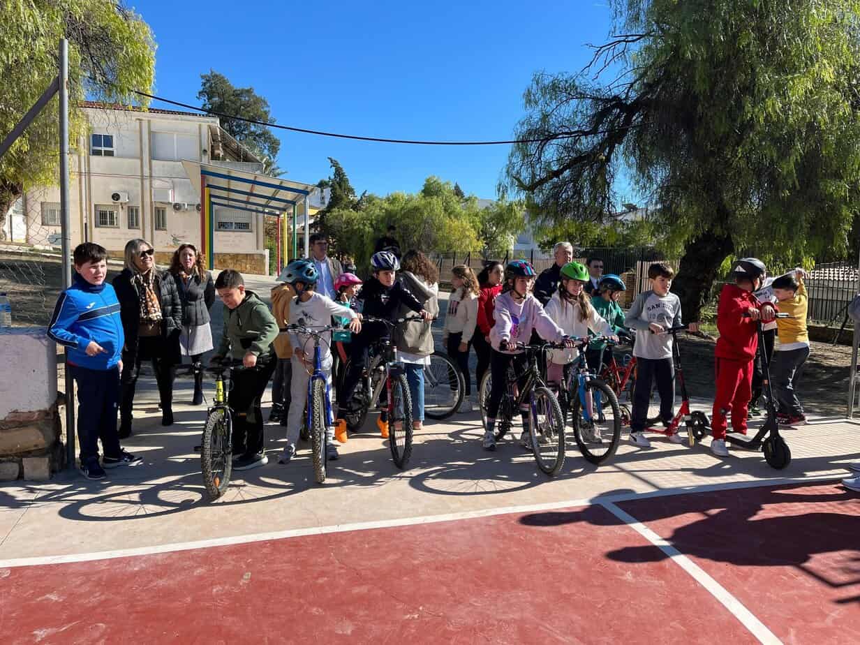 Continúan las obras del Paseo de la Libertad en Marmolejo