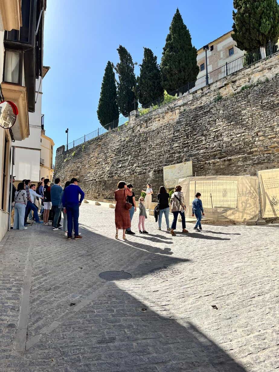 Continúan las obras del Paseo de la Libertad en Marmolejo
