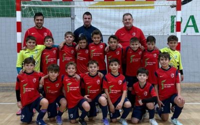 ANDÚJAR | Cuatro benjamines del Andújar FS participan en un entrenamiento y amistoso con la Selección